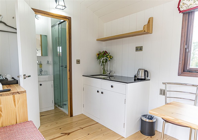 The kitchen at No 1 The Orchard, Upton Warren