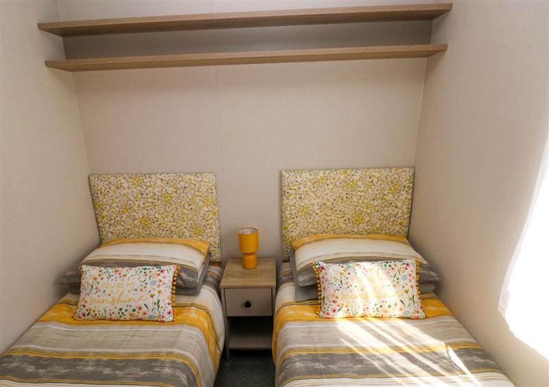 This is a bedroom at No 13 Broadfield Farm Holiday Park, Broadfield near New Hedges