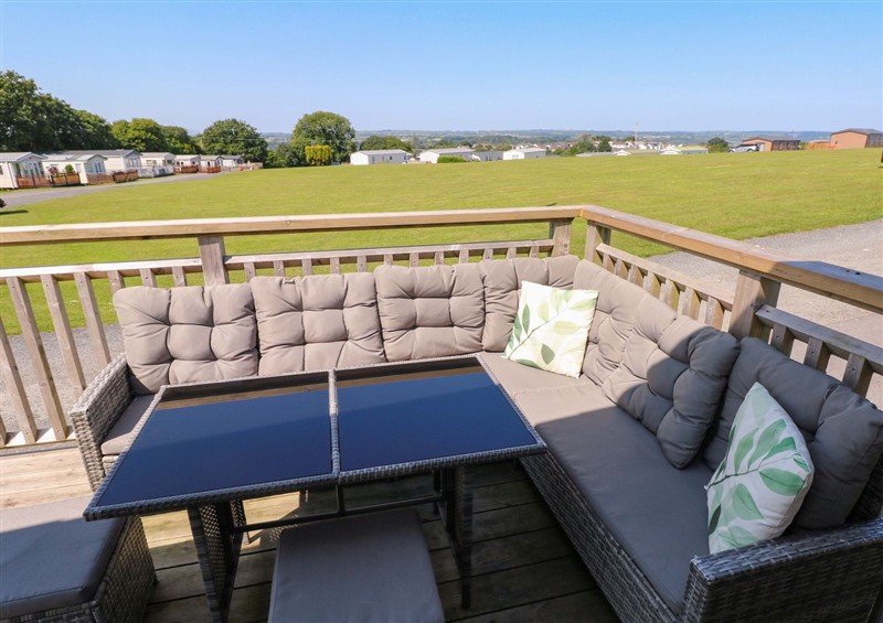 This is the patio (photo 2) at No 13 Broadfield Farm Holiday Park, Broadfield near New Hedges