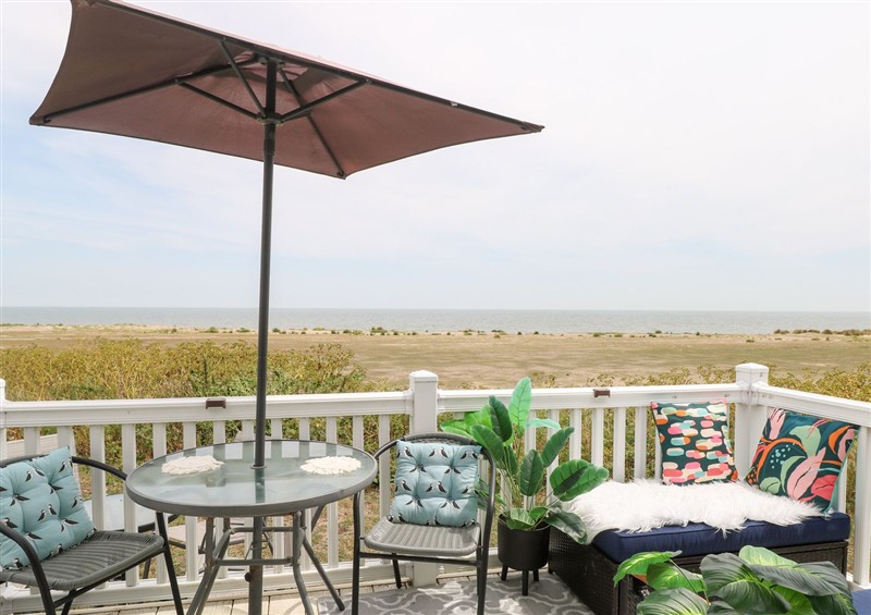 The patio in No. 2 - Seaview at No. 2 - Seaview, Kessingland