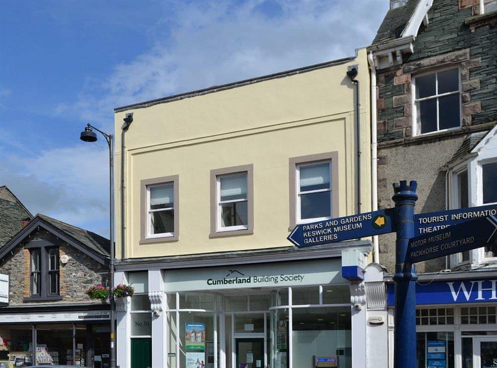 Exterior at No. 30 in Keswick, Cumbria