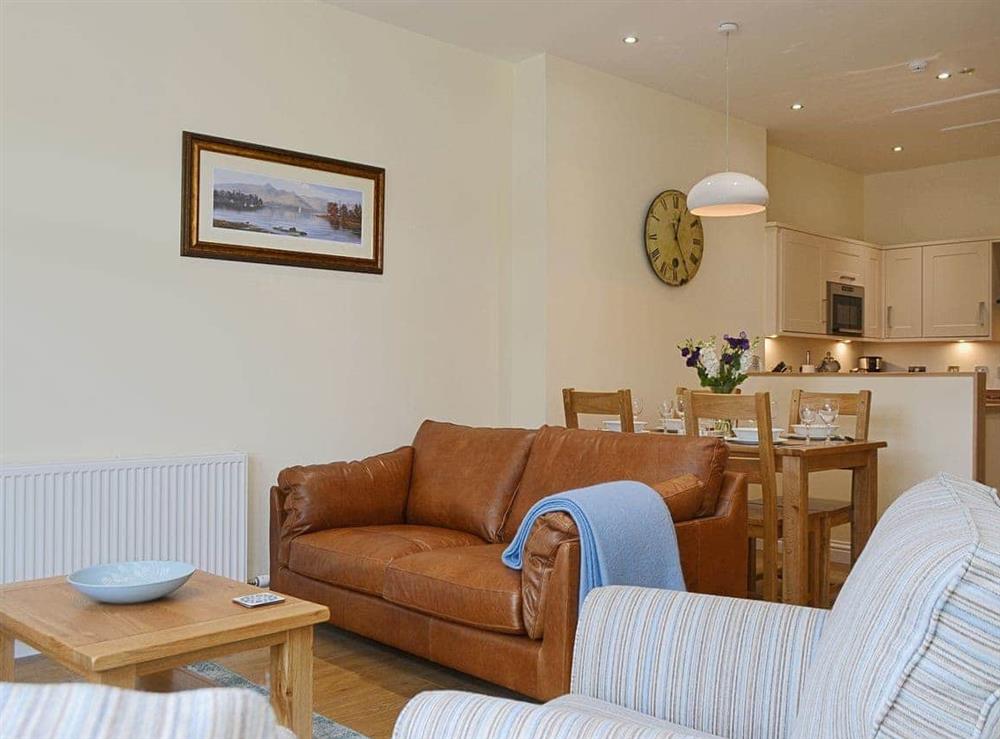 Open plan living/dining room/kitchen at No. 30 in Keswick, Cumbria