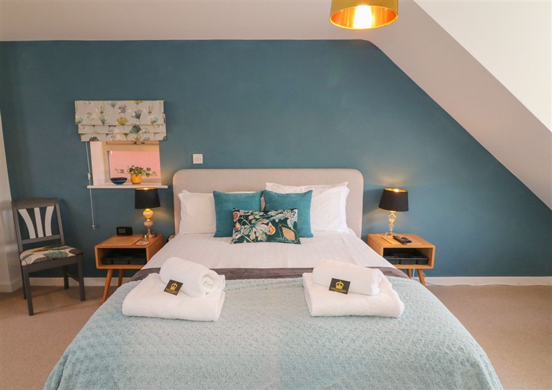 One of the 3 bedrooms at No 39, Ashbourne
