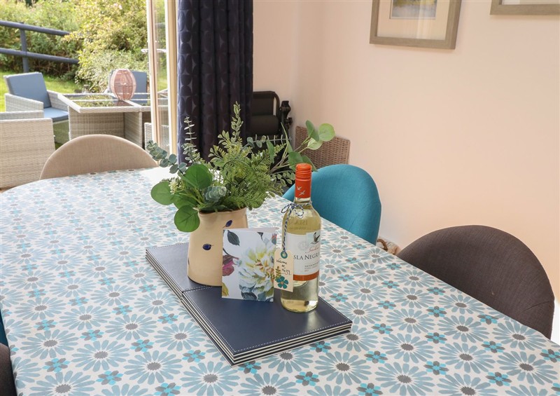 The dining room at No 39, Ashbourne