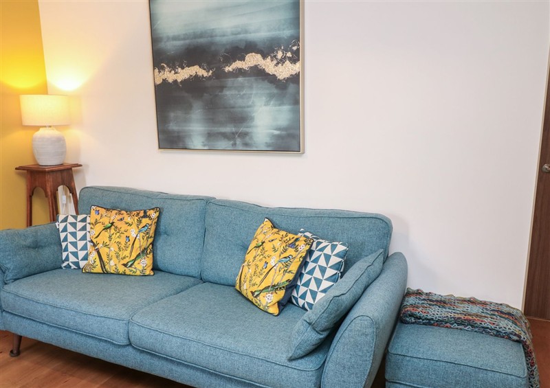 The living area at No 39, Ashbourne