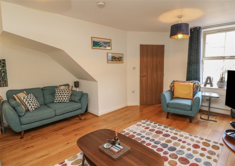 The living room at No 39, Ashbourne