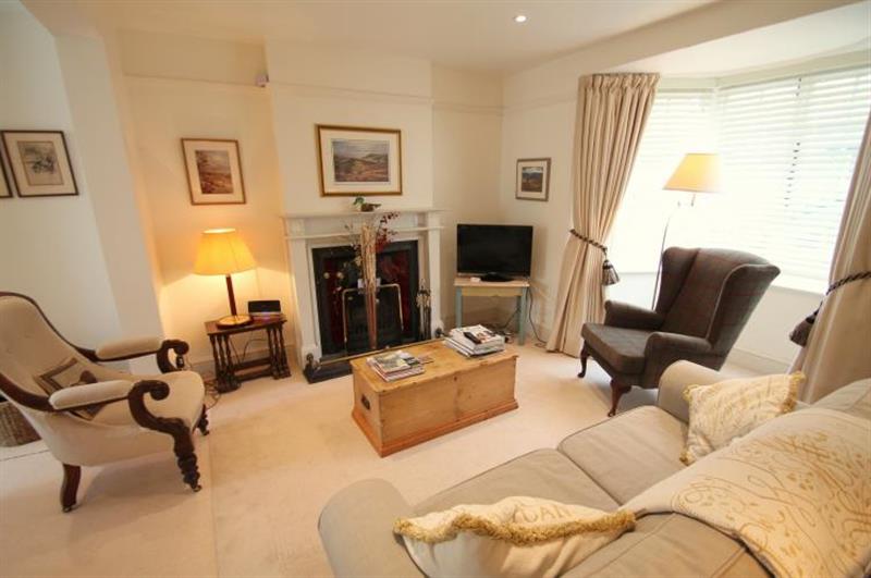 Living room at No 4 Lowerbourne, Porlock
