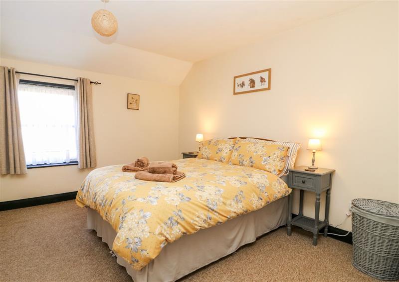 One of the bedrooms at No. 5 Main Street, Great Hatfield near Hornsea