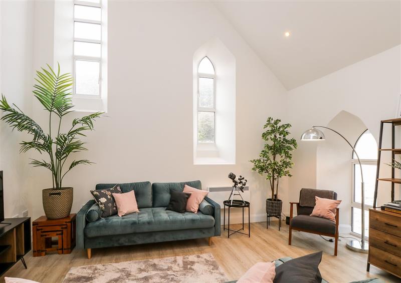 Relax in the living area at No 5 Old Church, Ventnor