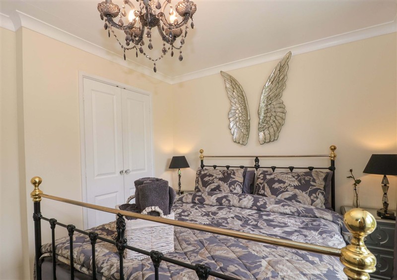 One of the bedrooms at No 8, Burnham-On-Sea