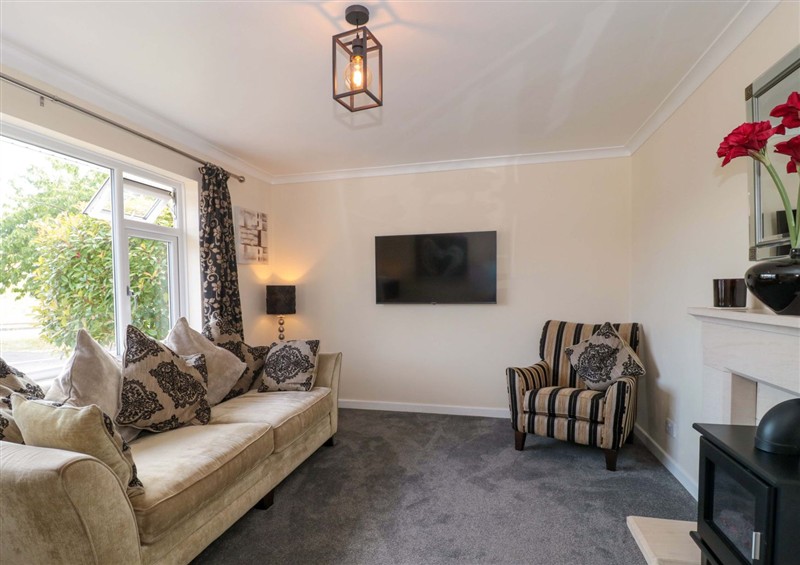 This is the living room at No 8, Burnham-On-Sea