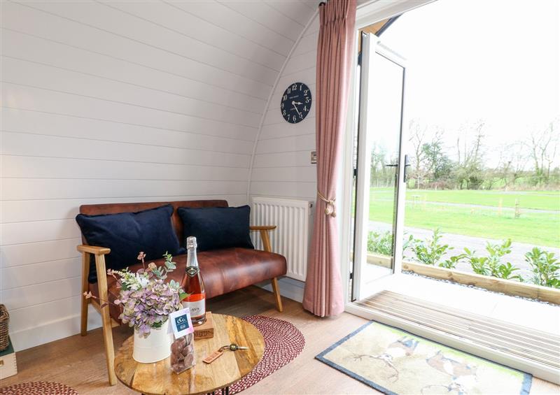 Enjoy the living room at No Deer, Marston Montgomery near Ashbourne