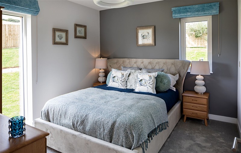 A photo of the bedroom at