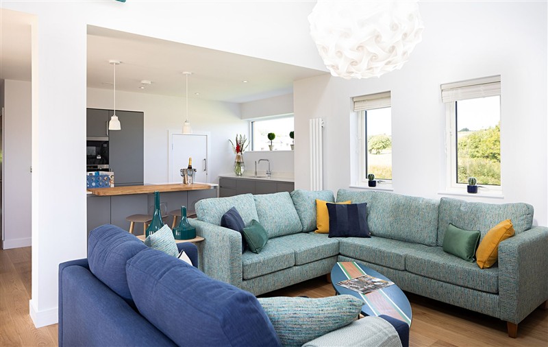 Enjoy the living room at