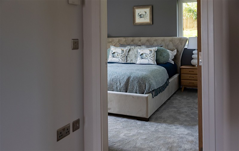 One of the bedrooms at