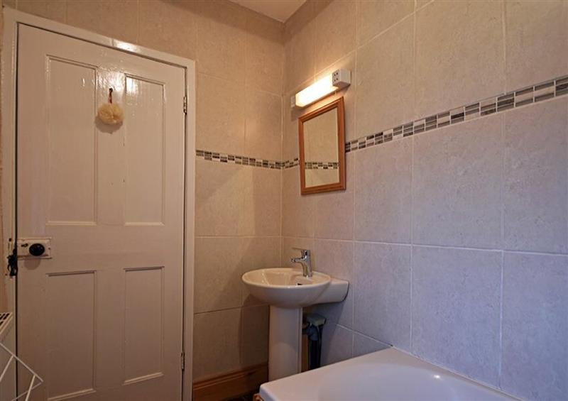 This is the bathroom at No2 Budle Bay Cottage, Bamburgh