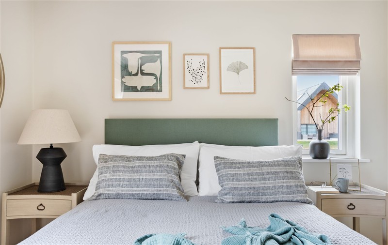 A bedroom in