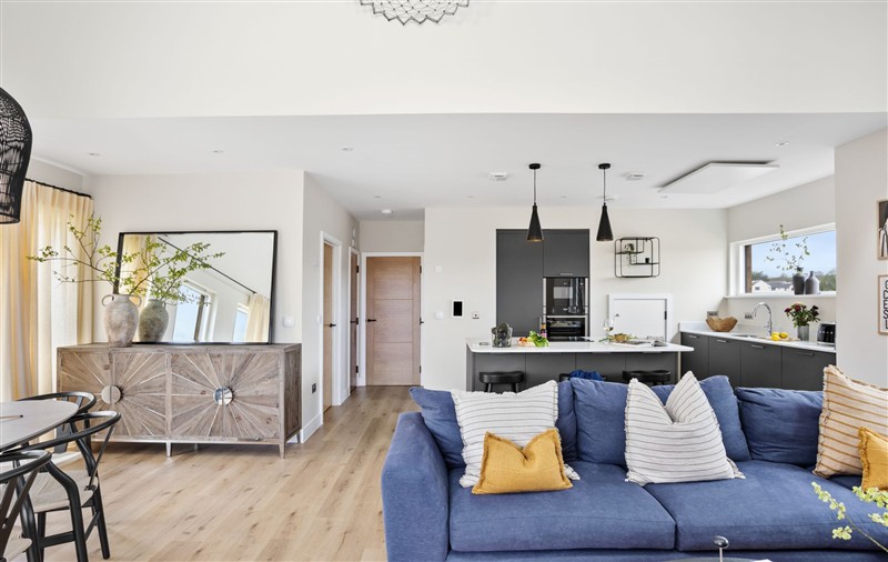 This is the living room at