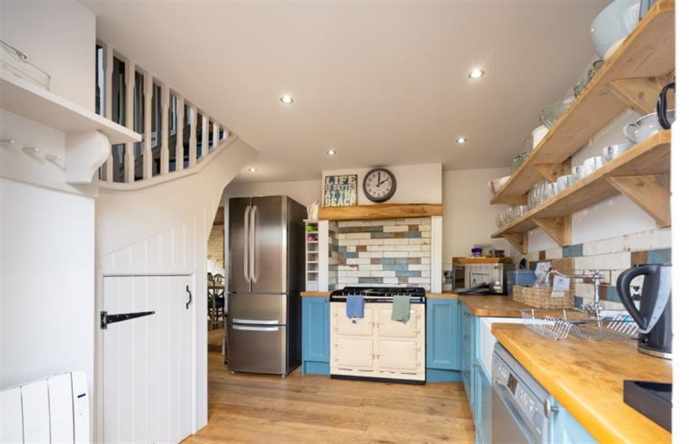 Ground floor: The kitchen has plenty of character at No.33 Cottage 4, Thornham near Hunstanton