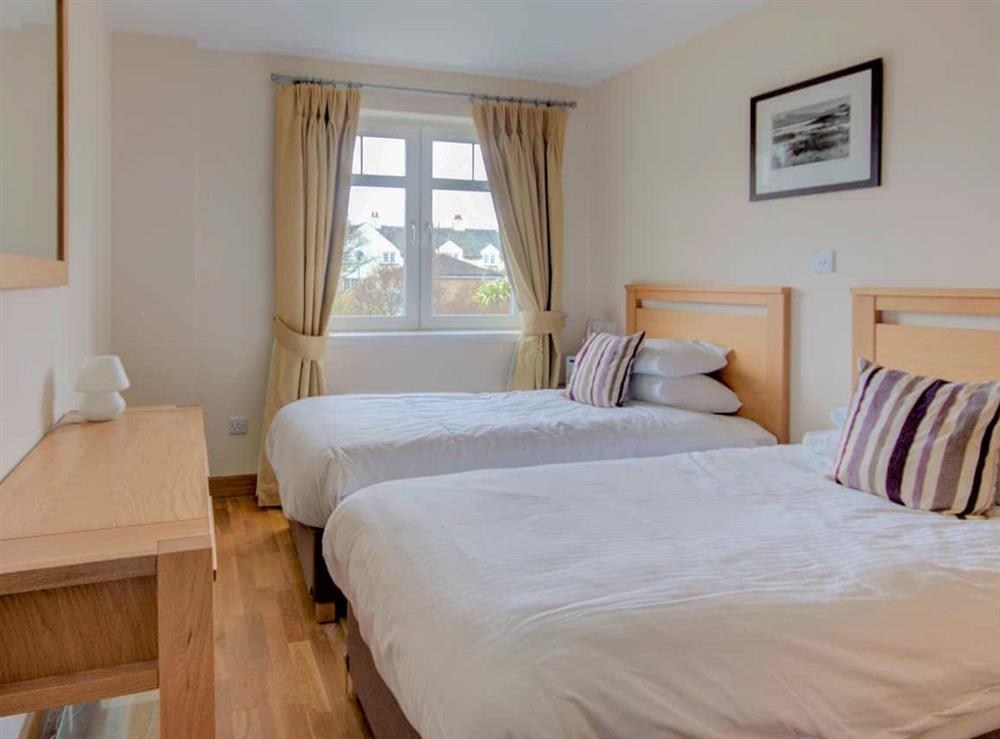 Triple bedroom at No.4 The Links Apartments in Brora, Sutherland