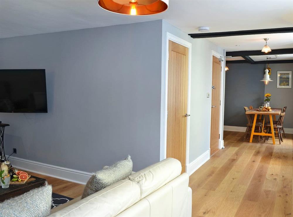 Bright and airy open plan living space at No.5 at Ginhaus in Llandeilo, Carmarthenshire, Dyfed