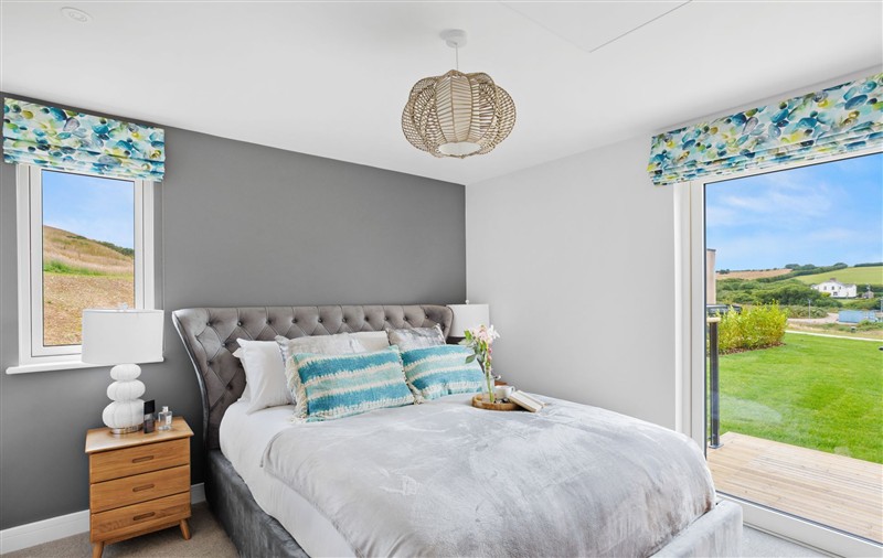 A bedroom in
