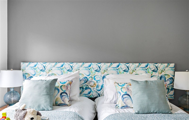 A photo of the bedroom at