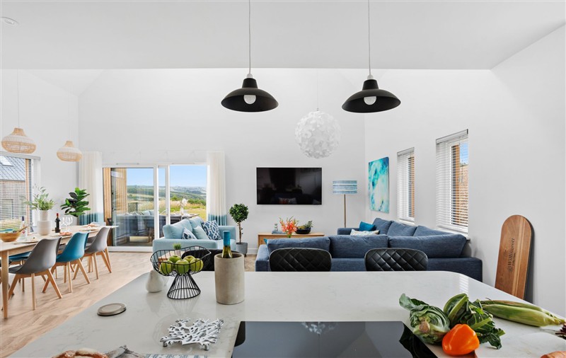 Enjoy the living room at
