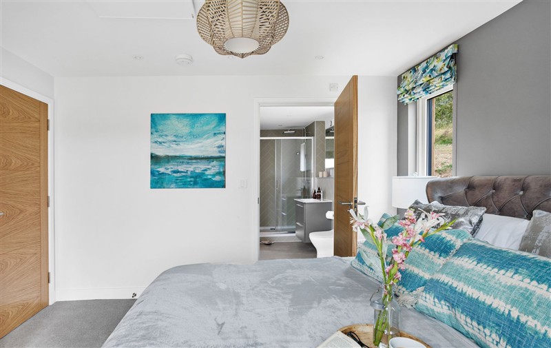 One of the bedrooms at
