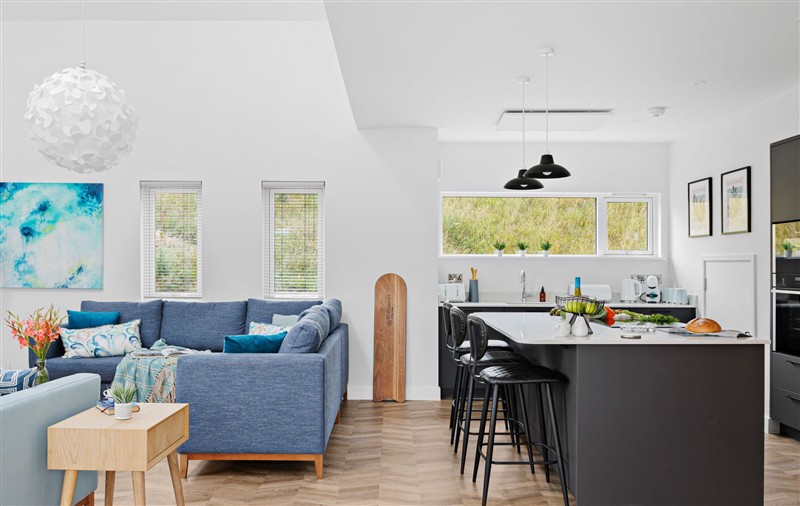 This is the living room at