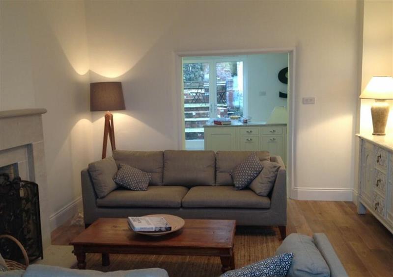 The living room at No6 Sea Lane, Embleton