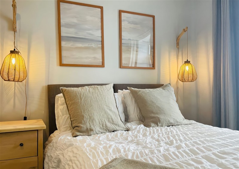 One of the bedrooms at No.7 Plas Darien, Trearddur Bay