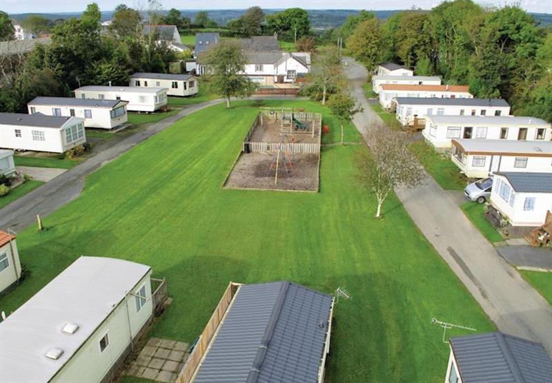 The park setting (photo number 3) at Noble Court Holiday Park in Pembrokeshire, South Wales
