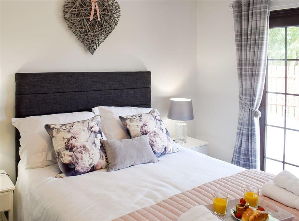 Double bedroom at Noble Nook in Seahouses, Northumberland