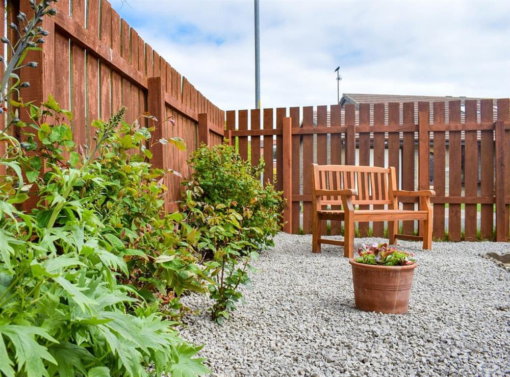 Garden at Noble Nook in Seahouses, Northumberland