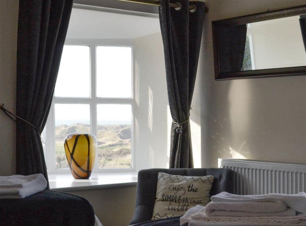 Lovely views from the family bedroom at Noddfa in Harlech, Gwynedd., Great Britain