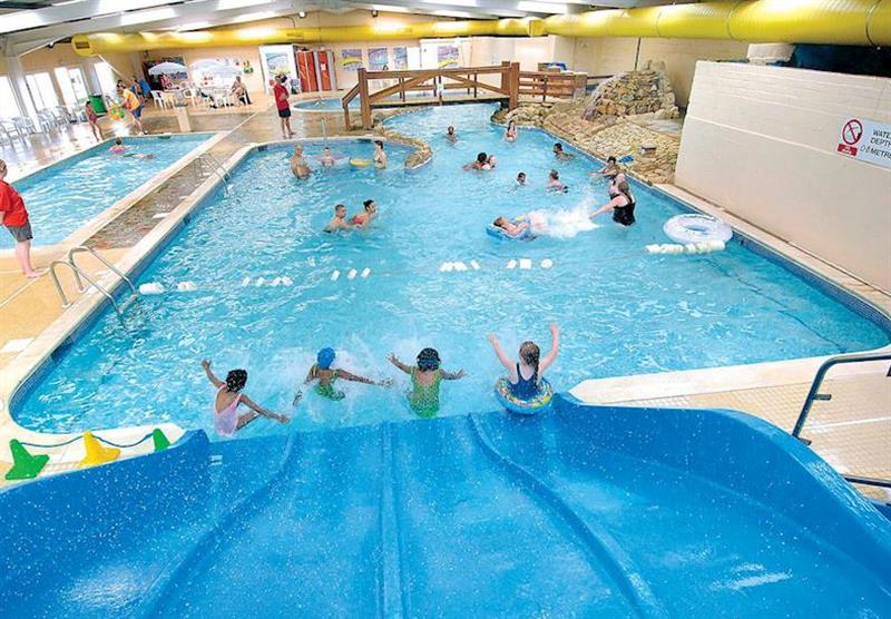 Indoor heated swimming pool at Nodes Point in , Isle Of Wight