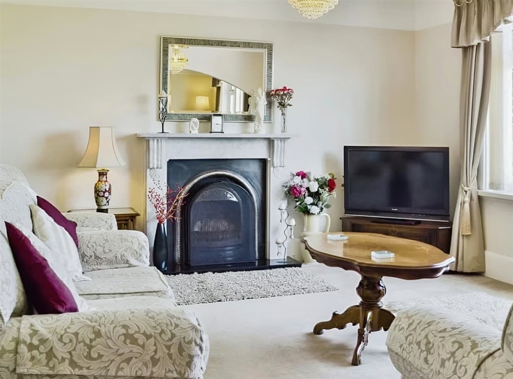 Living area at Nodgham Retreat in Newport, Isle of Wight