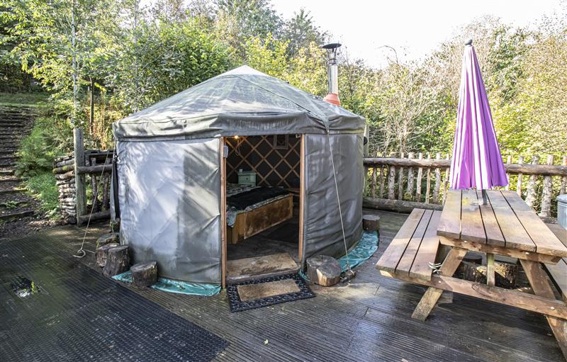 This is Nomad Yurt at Nomad Yurt, Felindre near Beguildy