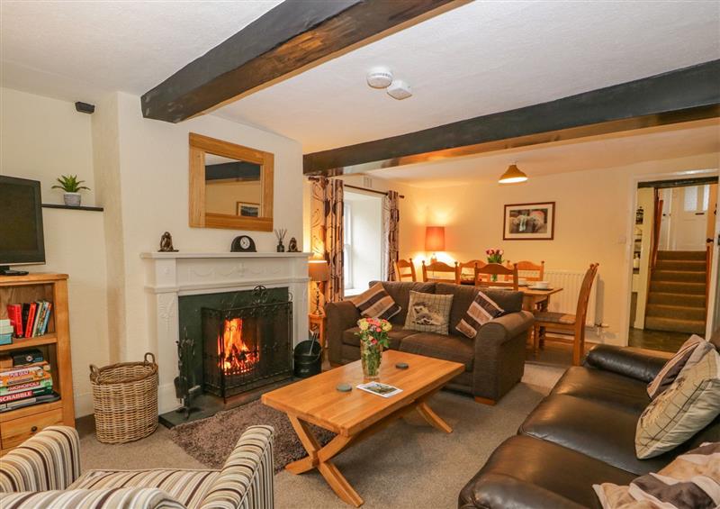Relax in the living area at Nook Cottage, Rosthwaite near Keswick