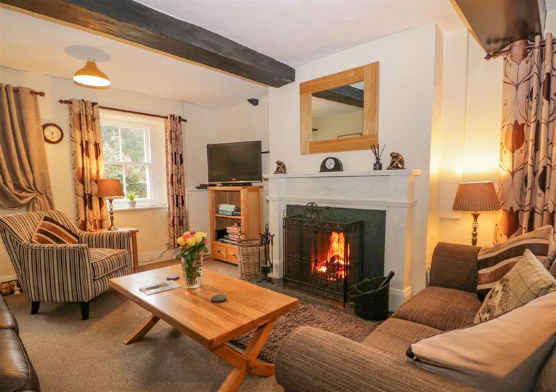 This is the living room at Nook Cottage, Rosthwaite near Keswick