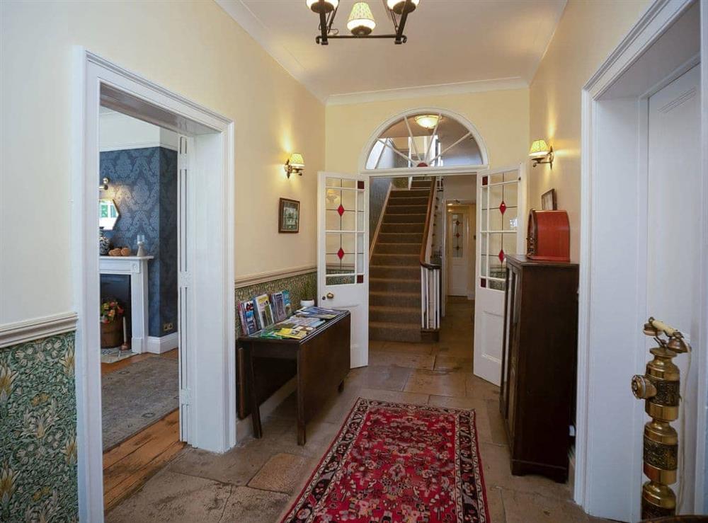 Hallway at Norden House in Corfe Castle, near Wareham, Dorset
