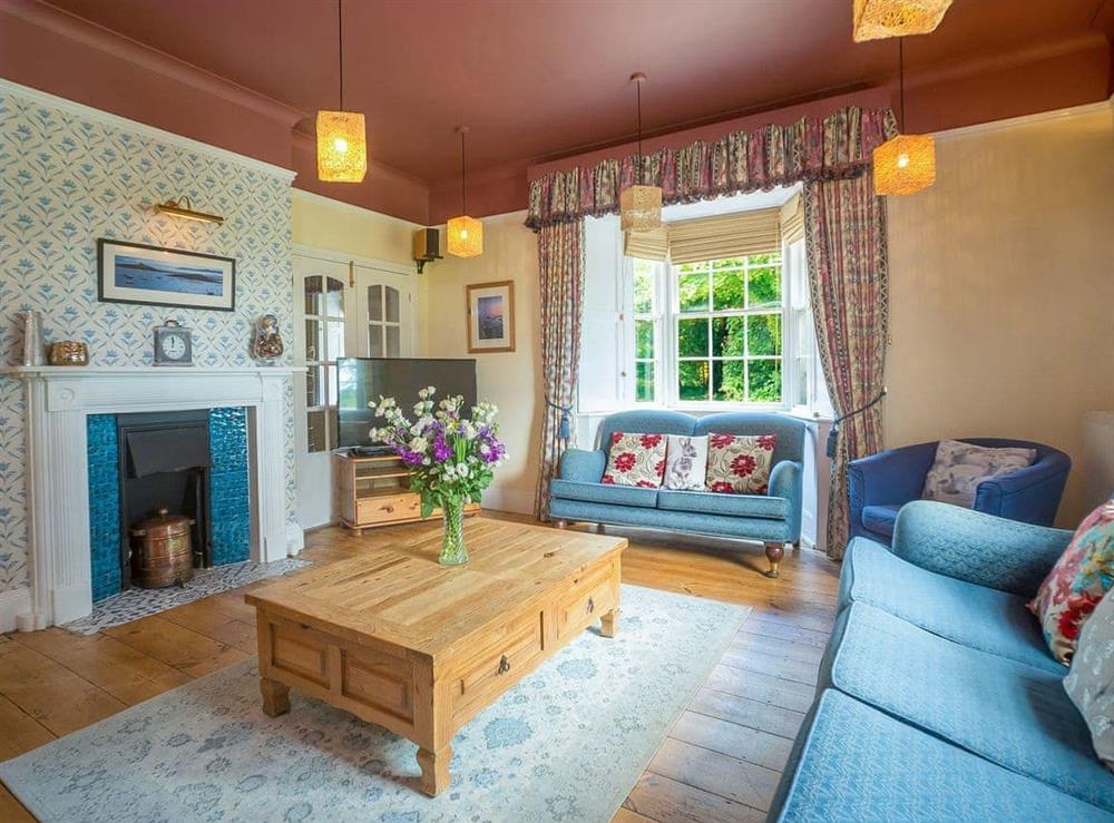 Sitting room at Norden House in Corfe Castle, near Wareham, Dorset