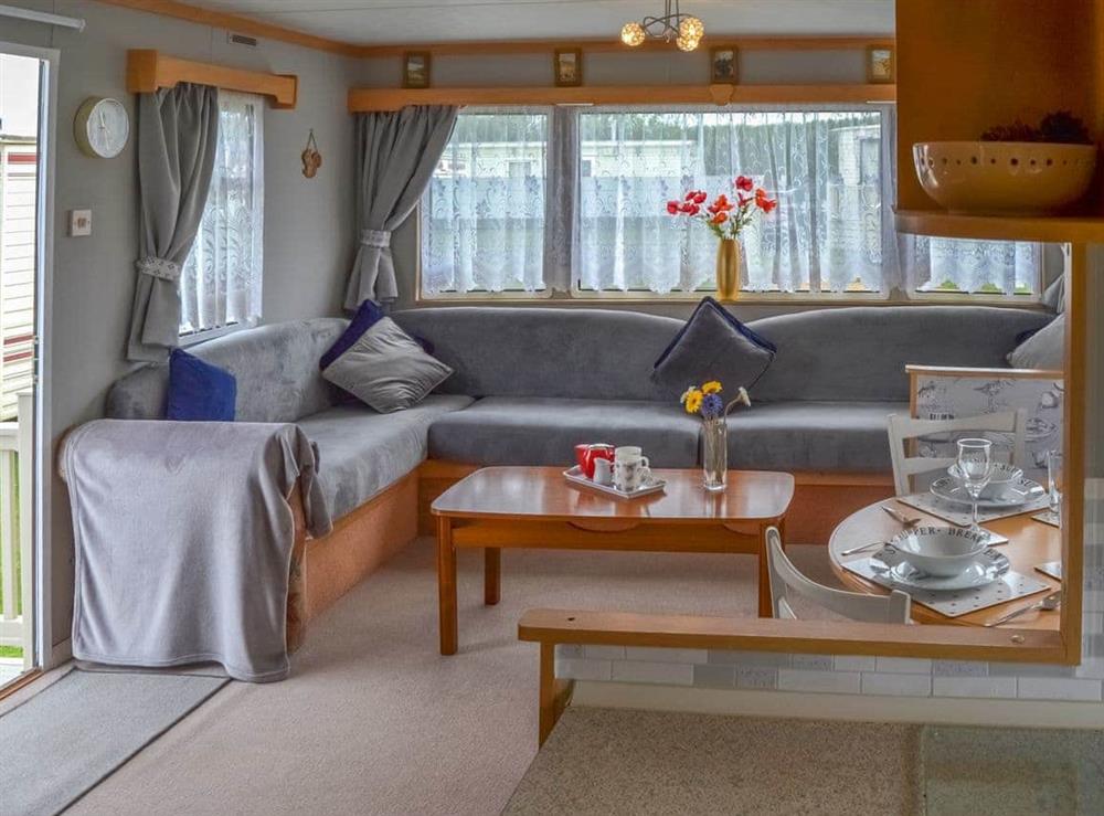 Living area at Norfolk Cottages- Norfolk Poppy in Bacton, near Happisburgh, Norfolk