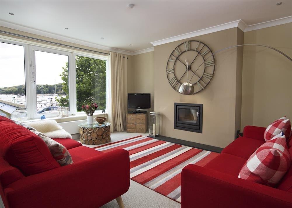 Light open plan living area at Normandy Watch in , Salcombe