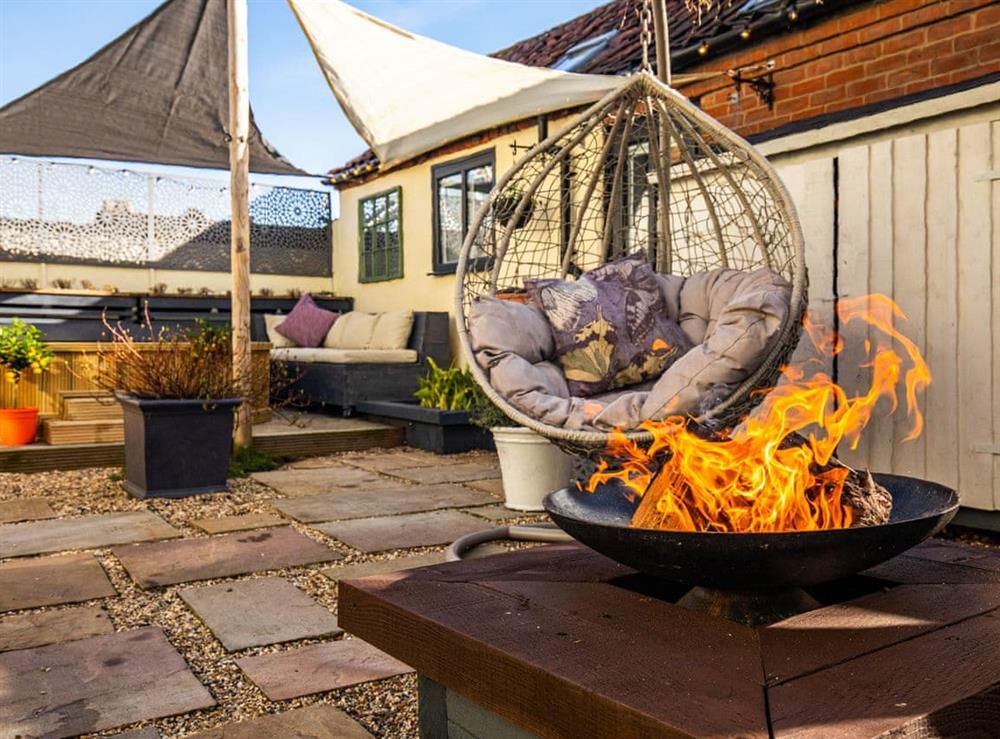 Outdoor area at North & Back in North Walsham, Norfolk