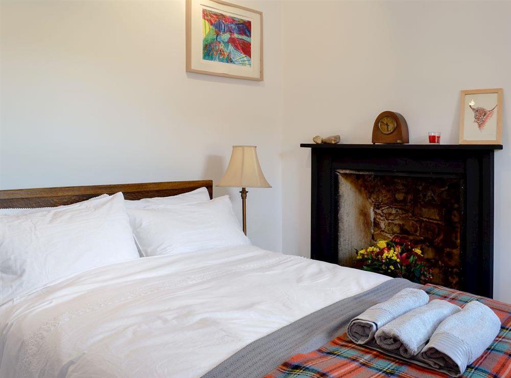 Comfortable double bedroom (photo 2) at North Balloch Farmhouse in Barr, near Girvan, Ayrshire