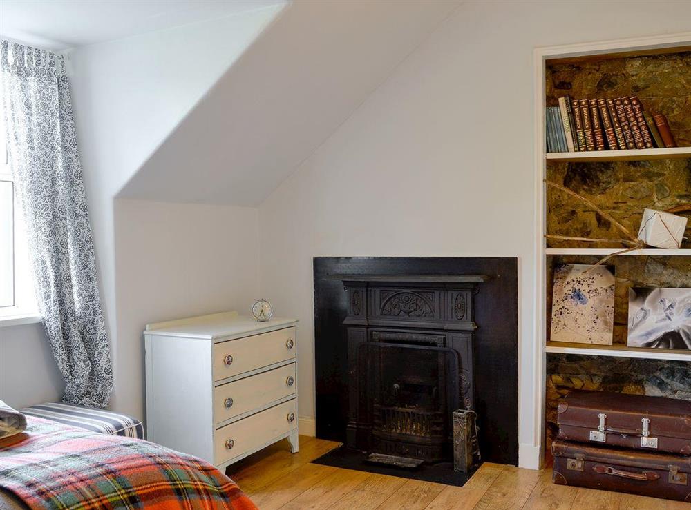 Cosy double bedroom at North Balloch Farmhouse in Barr, near Girvan, Ayrshire