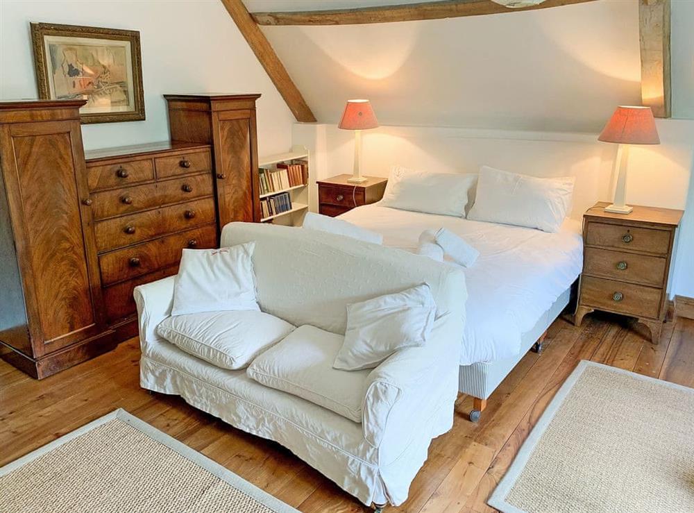 Double bedroom at North Barn in Affpuddle, near Dorchester, Dorset