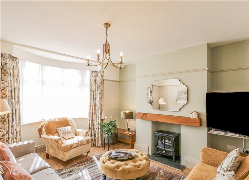 Enjoy the living room at North Bay Cottage, Bridlington